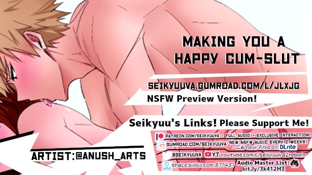 My Hero Academia Bakugou Makes You a Happy Cum-Slut!